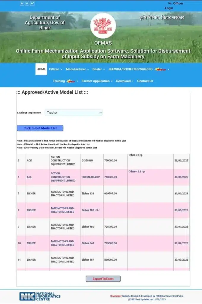 PM kisan tractor Yojana 2023